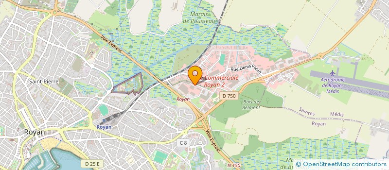 localisation de l'entreprise JT LOISIRS  ROYAN