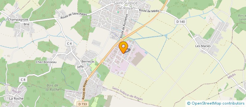 localisation de l'entreprise JT MECANIQUE  SAINT-SULPICE-DE-ROYAN