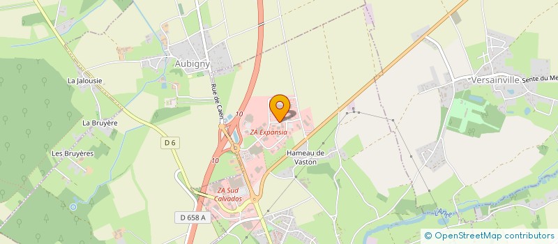 localisation de l'entreprise JT MEQUAL à FALAISE