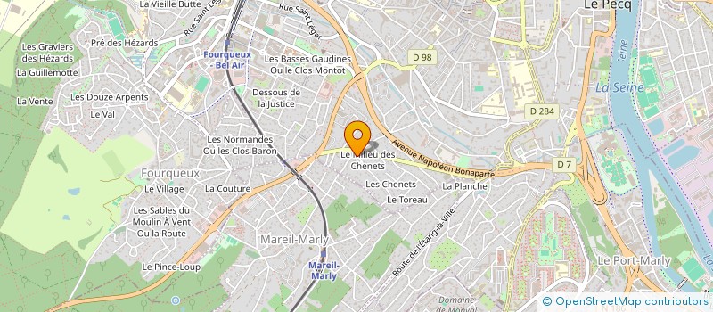 localisation de l'entreprise JT PARQUET  SAINT-GERMAIN-EN-LAYE