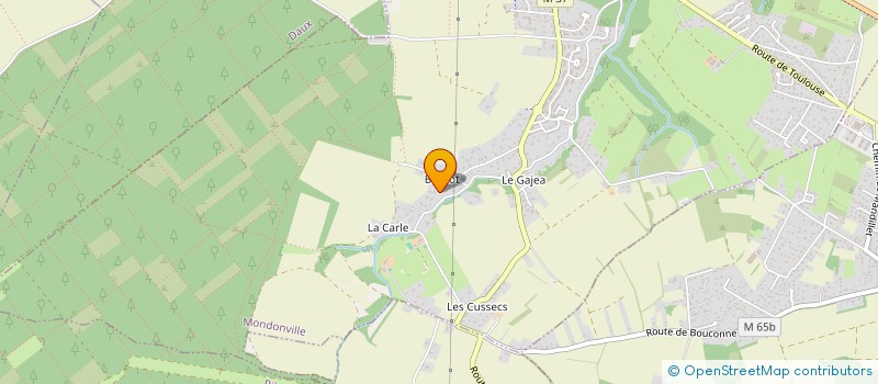 localisation de l'entreprise JT PATRIMOINE  MONDONVILLE