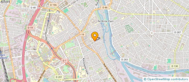 localisation de l'entreprise JT PHYSIO SANTE  CRETEIL