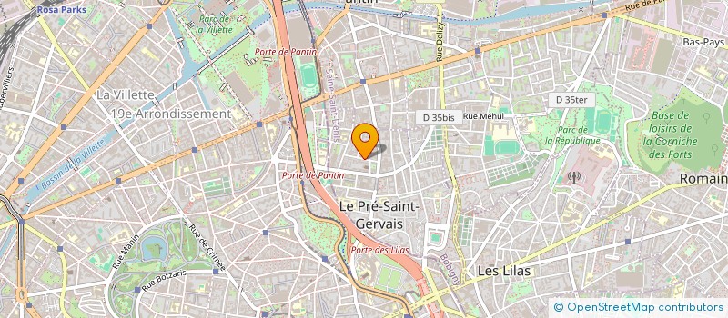 localisation de l'entreprise JT PROJETS à LE PRE-SAINT-GERVAIS