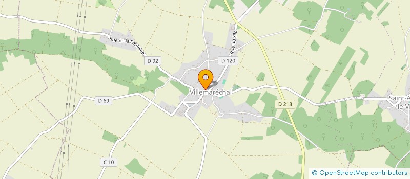 localisation de l'entreprise JT RENOVATION  VILLEMARECHAL