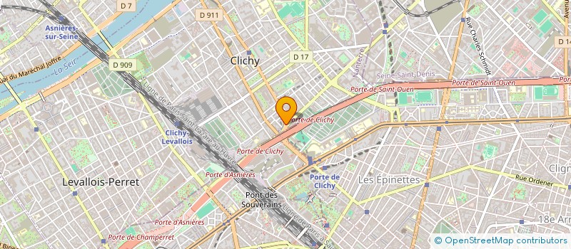 localisation de l'entreprise JT SERVICES à CLICHY