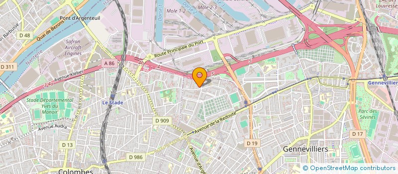 localisation de l'entreprise JT SERVICES à ASNIERES-SUR-SEINE