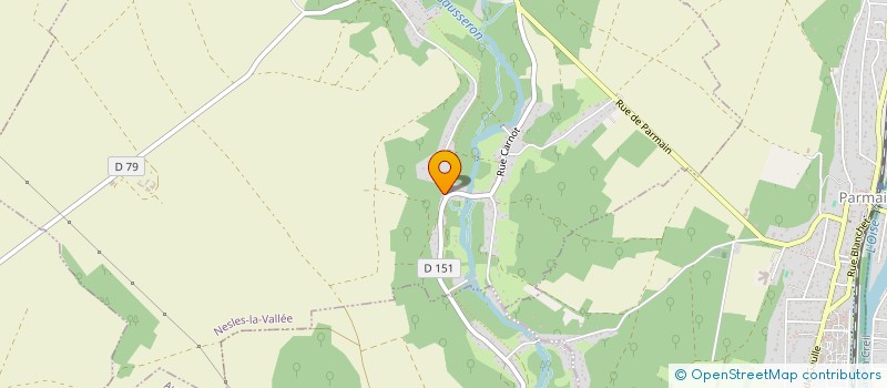 localisation de l'entreprise JT SPORT MARECHALERIE  NESLES-LA-VALLEE