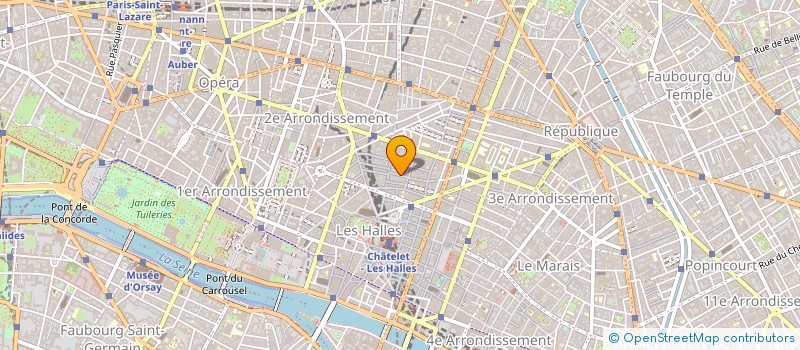 localisation de l'entreprise JT TEXTILES à PARIS