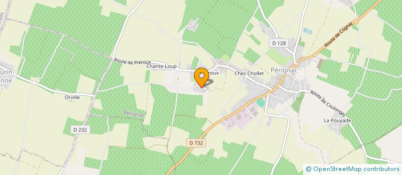 localisation de l'entreprise JT2C-BELLUIRE à PERIGNAC