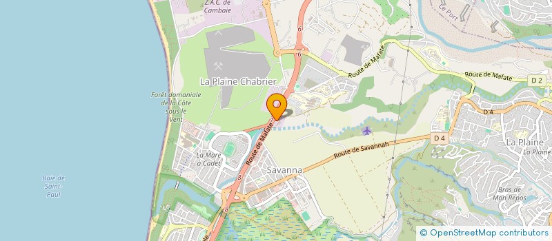 localisation de l'entreprise JT2M  SAINT-PAUL