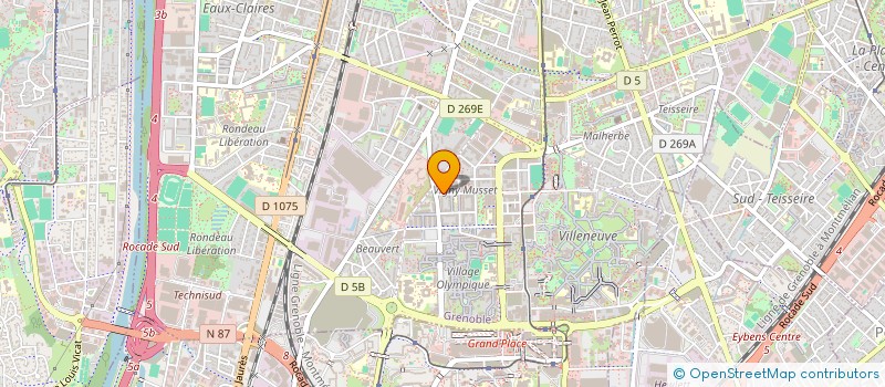 localisation de l'entreprise JT2M  GRENOBLE