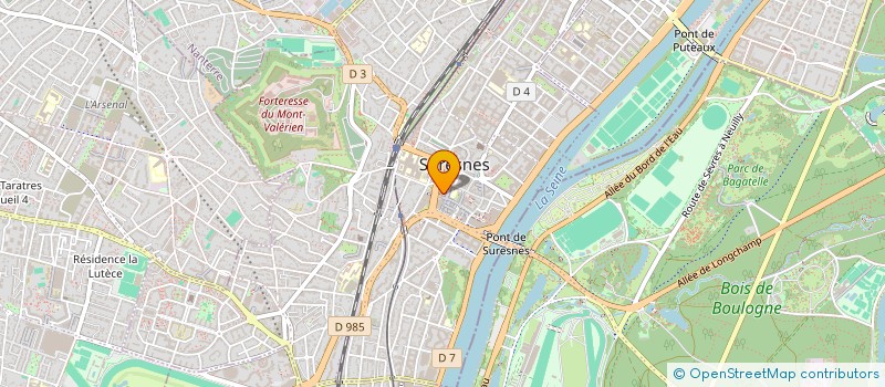 localisation de l'entreprise JT2S IMMO à SURESNES