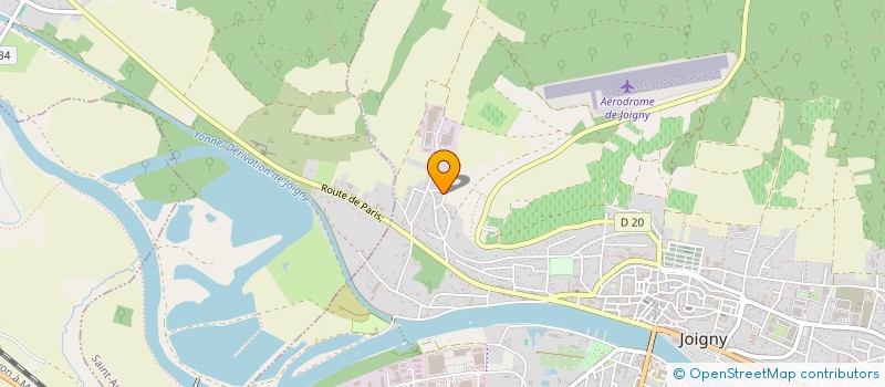 localisation de l'entreprise JT3M  JOIGNY