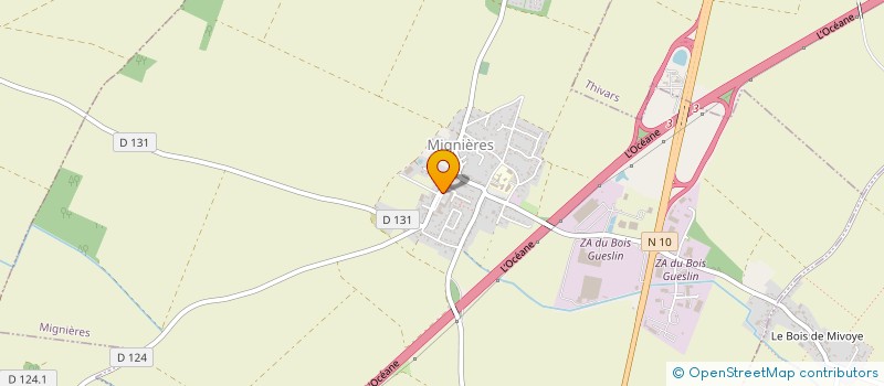 localisation de l'entreprise JTA à MIGNIERES