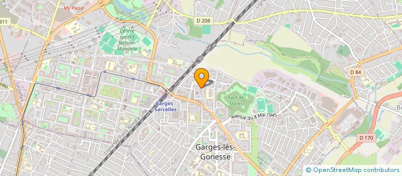 localisation de l'entreprise JTA SECURITE PRIVEE à GARGES-LES-GONESSE
