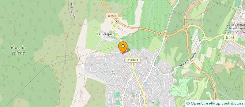 localisation de l'entreprise JTA SERVICES 34  COMBAILLAUX