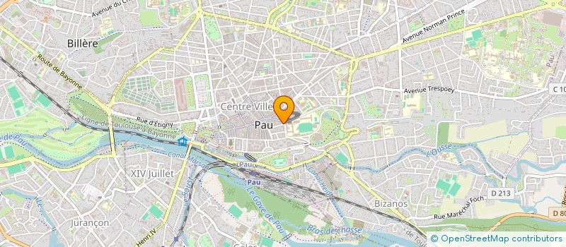 localisation de l'entreprise JTADMM à PAU