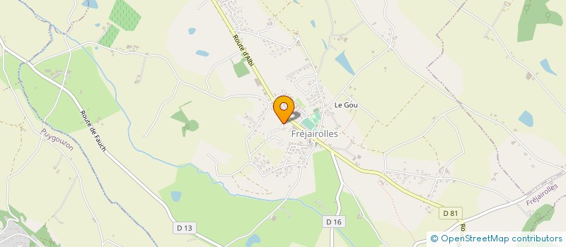 localisation de l'entreprise JTAR INVEST  FREJAIROLLES