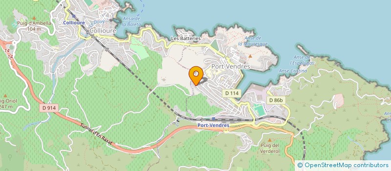 localisation de l'entreprise JTARGELES  PORT-VENDRES