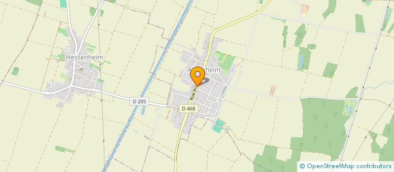 localisation de l'entreprise JTB CONSTRUCTION  RICHTOLSHEIM