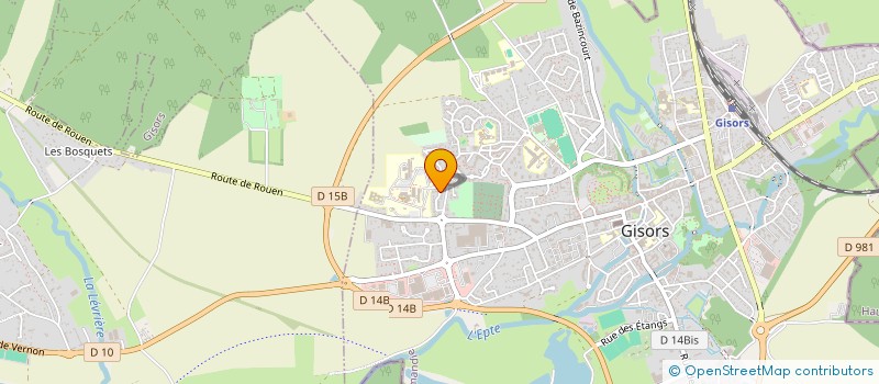 localisation de l'entreprise JTB RESTAURATION  GISORS