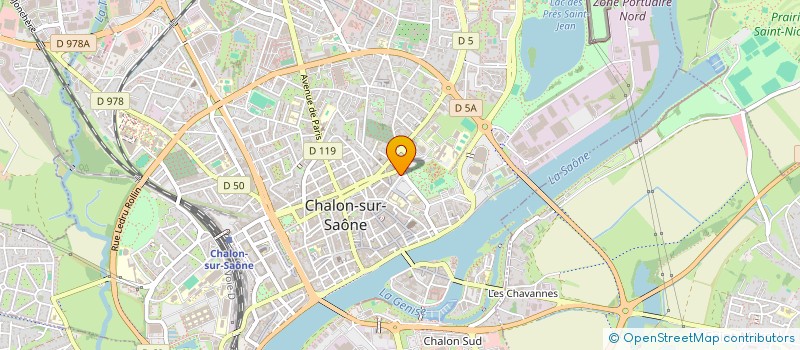 localisation de l'entreprise JTC 71  CHALON-SUR-SAONE