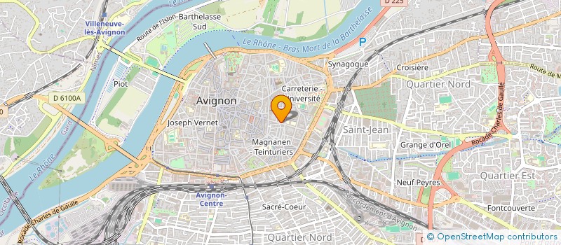 localisation de l'entreprise JTC  AVIGNON