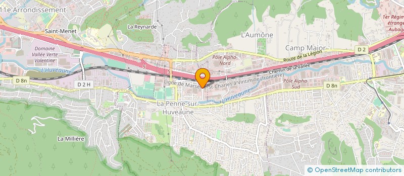 localisation de l'entreprise JTC  AUBAGNE