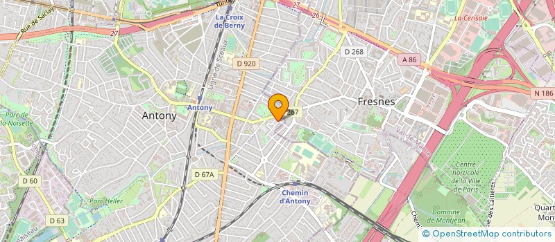 localisation de l'entreprise JTC CONSULTING à ANTONY