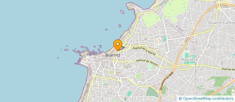 localisation de l'entreprise JTC HOLDING à BIARRITZ