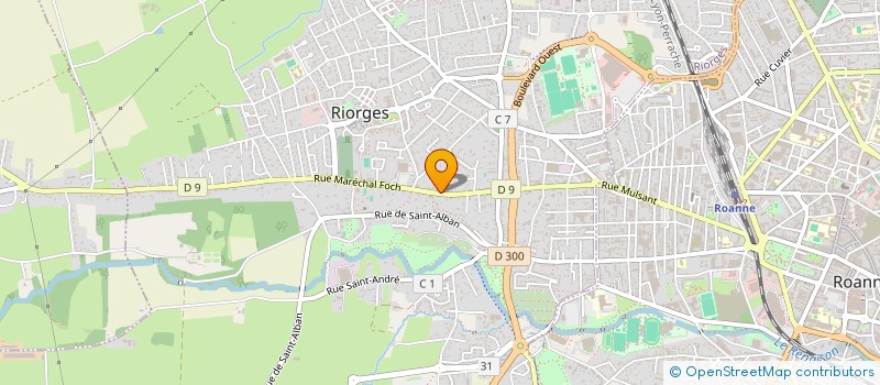 localisation de l'entreprise JTC INVEST à RIORGES