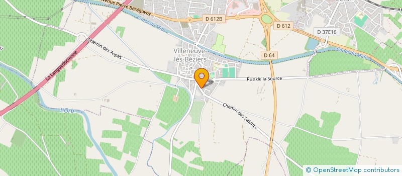 localisation de l'entreprise JTC INVESTISSEMENTS à VILLENEUVE-LES-BEZIERS