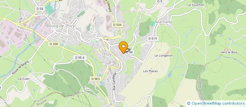 localisation de l'entreprise JTD  THIZY-LES-BOURGS