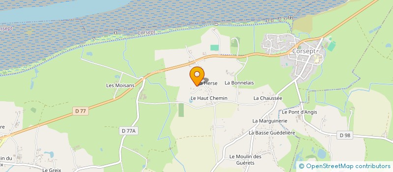 localisation de l'entreprise JTD HORIZON  CORSEPT