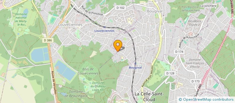 localisation de l'entreprise JTD INVEST  LOUVECIENNES