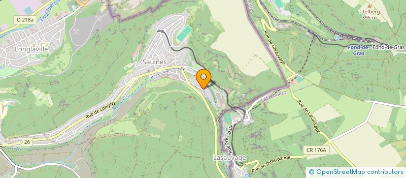 localisation de l'entreprise JTE  SAULNES