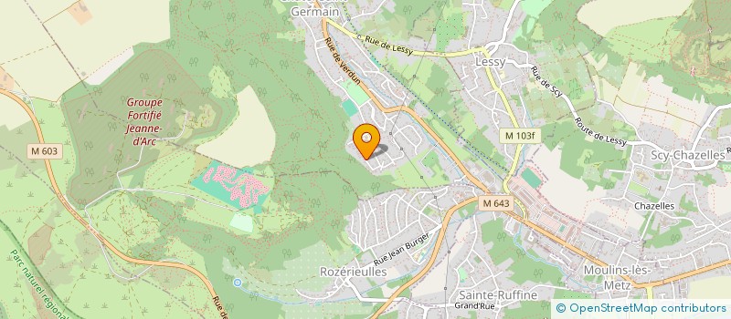 localisation de l'entreprise JTE IMMOBILIER  CHATEL-SAINT-GERMAIN