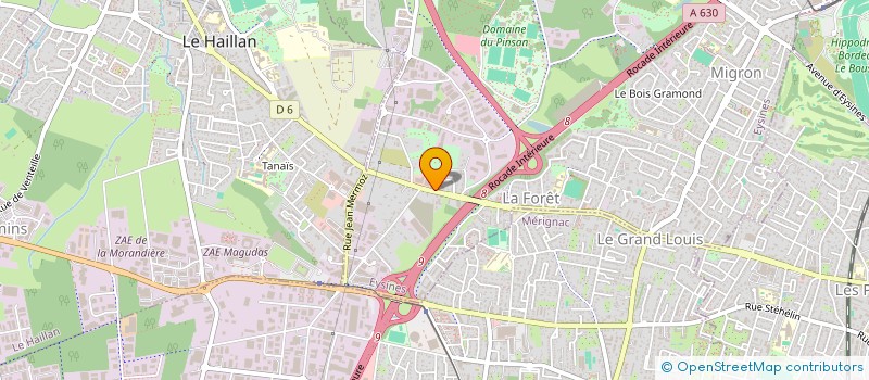 localisation de l'entreprise JTECH  EYSINES