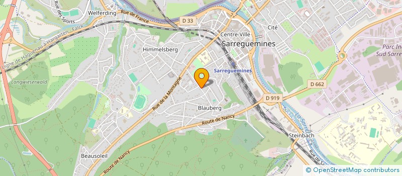 localisation de l'entreprise JTECH CONSEILS à SARREGUEMINES