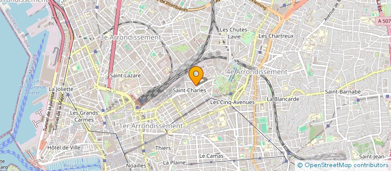localisation de l'entreprise JTEL à MARSEILLE