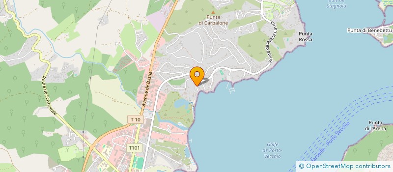 localisation de l'entreprise JTEM à PORTO VECCHIO