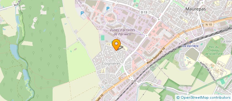 localisation de l'entreprise JTEPS à COIGNIERES