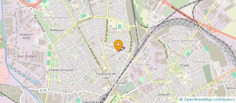 localisation de l'entreprise JTFE HOLDING GROUPE  REIMS