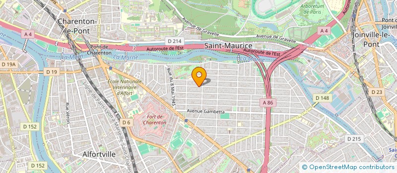 localisation de l'entreprise JTG à MAISONS-ALFORT