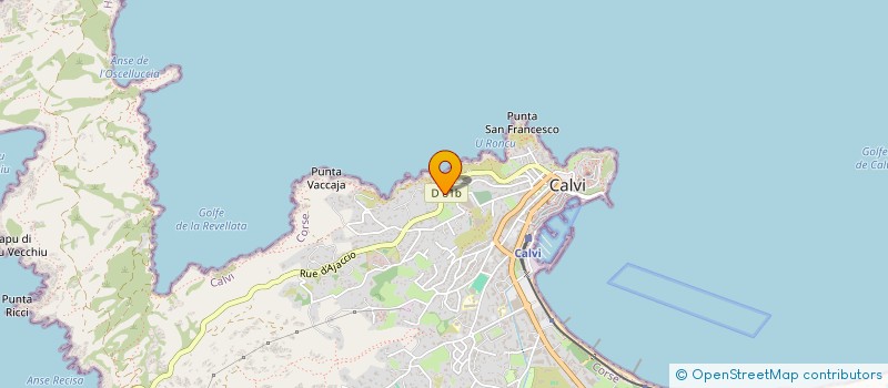 localisation de l'entreprise JTG INVEST à CALVI