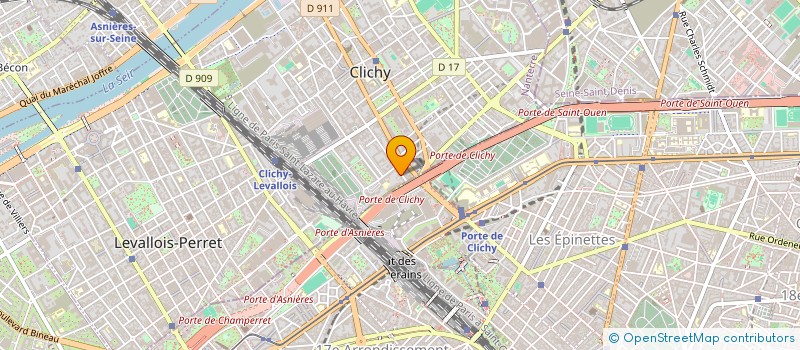 localisation de l'entreprise JTH  ERMONT