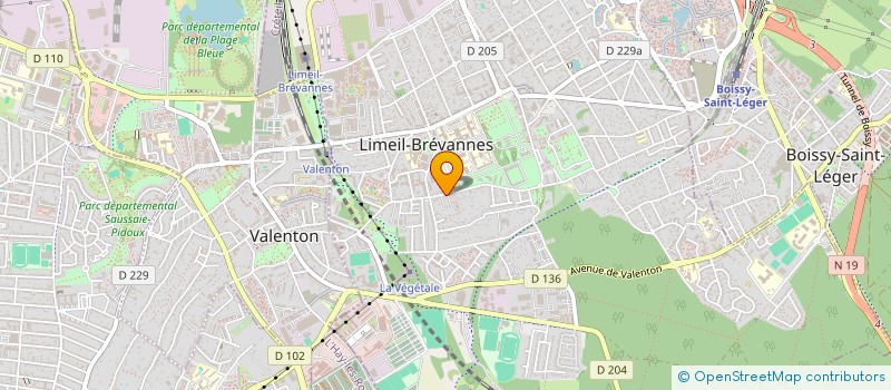 localisation de l'entreprise JTH  LIMEIL-BREVANNES