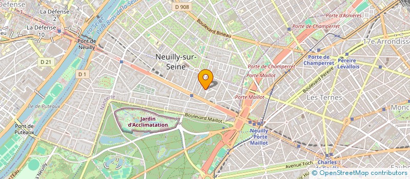 localisation de l'entreprise JTI CONSULTING à NEUILLY-SUR-SEINE
