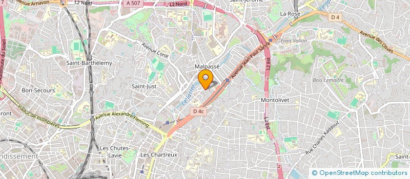 localisation de l'entreprise JTK COMPAGNIE à MARSEILLE