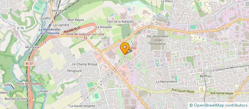 localisation de l'entreprise JTKLL  SAINT-CYR-SUR-LOIRE